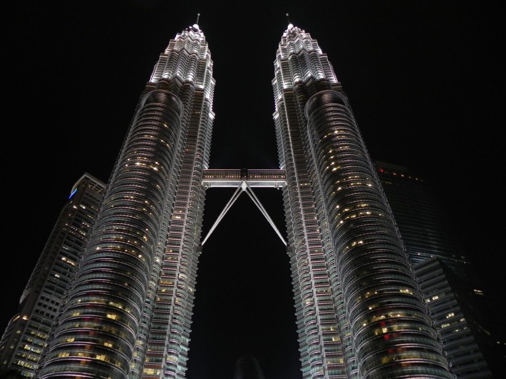 petronas, twin towers, skyscrapers, buildings, facade, illuminated, malaysia, city, kuala lumpur, architecture, travel, famous, landmark, tourist attraction, tourist destination, malaysia, malaysia, malaysia, malaysia, malaysia, kuala lumpur